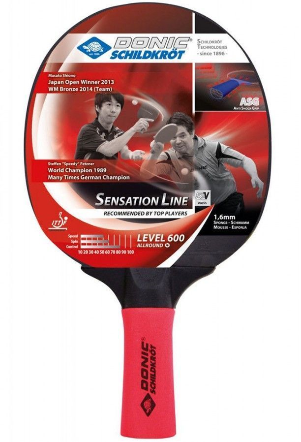 Ракетка для настольного тенниса Donic Sensation 600 (724402)