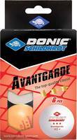 Мячи для настольного тенниса DONIC 3-Star Avantgarde ball Poly 40+, 3 белых/3 оранжевых (608533)