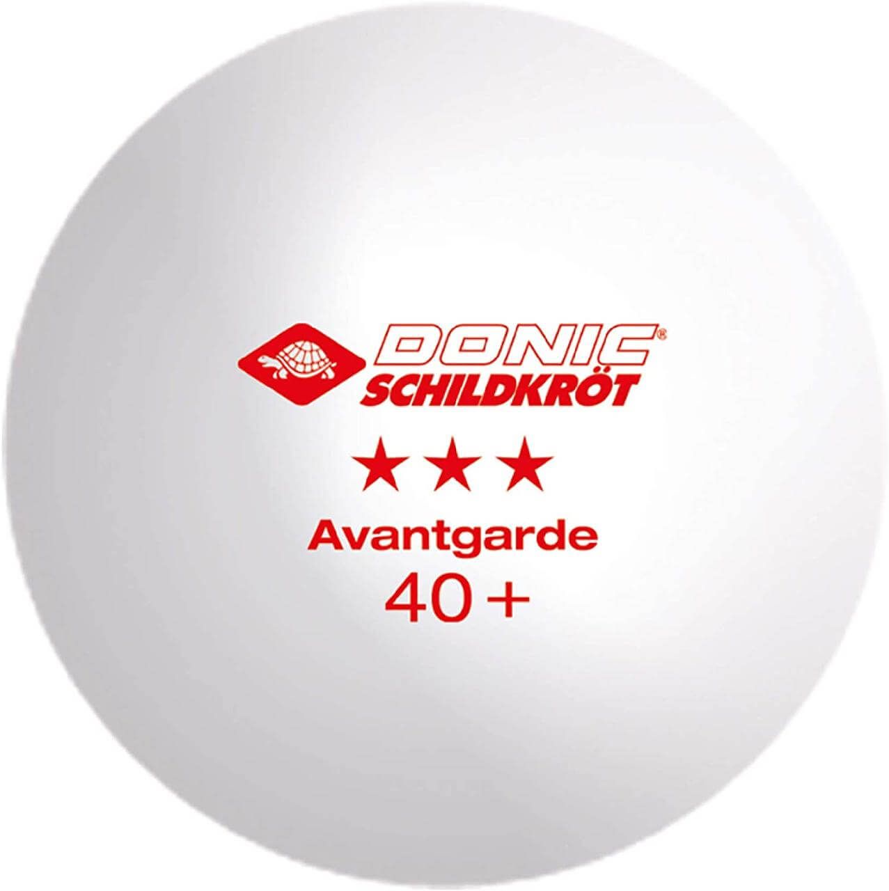 Мячи для настольного тенниса DONIC 3-Star Avantgarde ball Poly 40+, 3 белых/3 оранжевых (608533)
