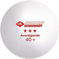 Мячи для настольного тенниса DONIC 3-Star Avantgarde ball Poly 40+, 3 белых/3 оранжевых (608533)