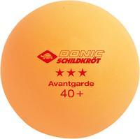 Мячи для настольного тенниса DONIC 3-Star Avantgarde ball Poly 40+, 3 белых/3 оранжевых (608533)