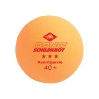 Мячи для настольного тенниса DONIC 3-Star Avantgarde ball Poly 40+, 3 штуки, оранжевый (608338)
