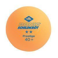 Мячи для настольного тенниса DONIC 2-Star Prestige ball Poly 40+, 3 штуки, оранжевый (608328)