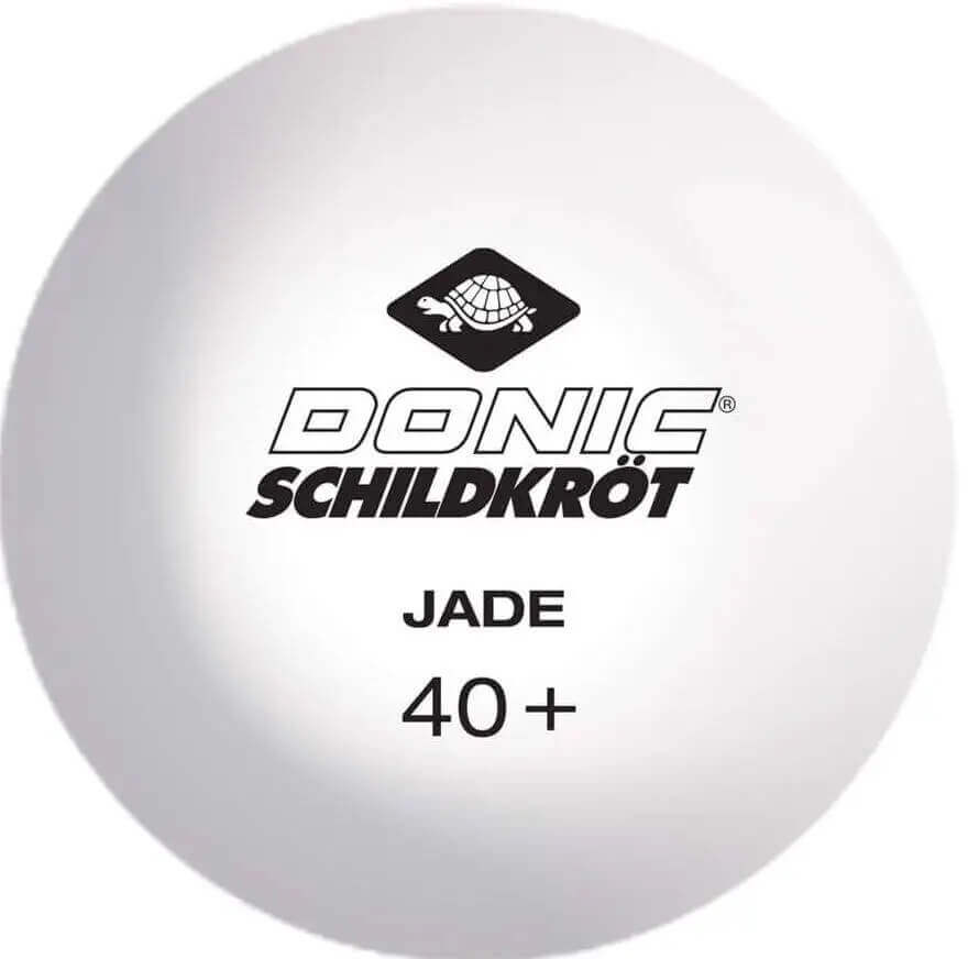 Мячи для настольного тенниса Donic Jade 40+, 6 штук, белый (618371)