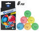 Мячи для настольного тенниса Donic Colour Popps Poly 40+, 6 штук, разноцветные (649015)